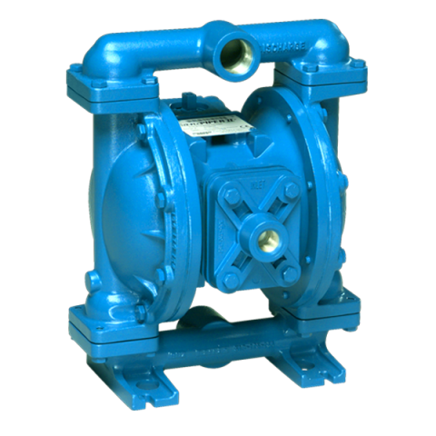 Sandpiper - 1” Standard Duty Metallic AOD (Aluminum/Santoprene) Pump with Aluminum Seats