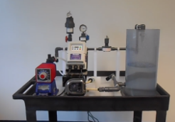Maltz Pulsation Dampener Demonstration with a Solenoid Pump