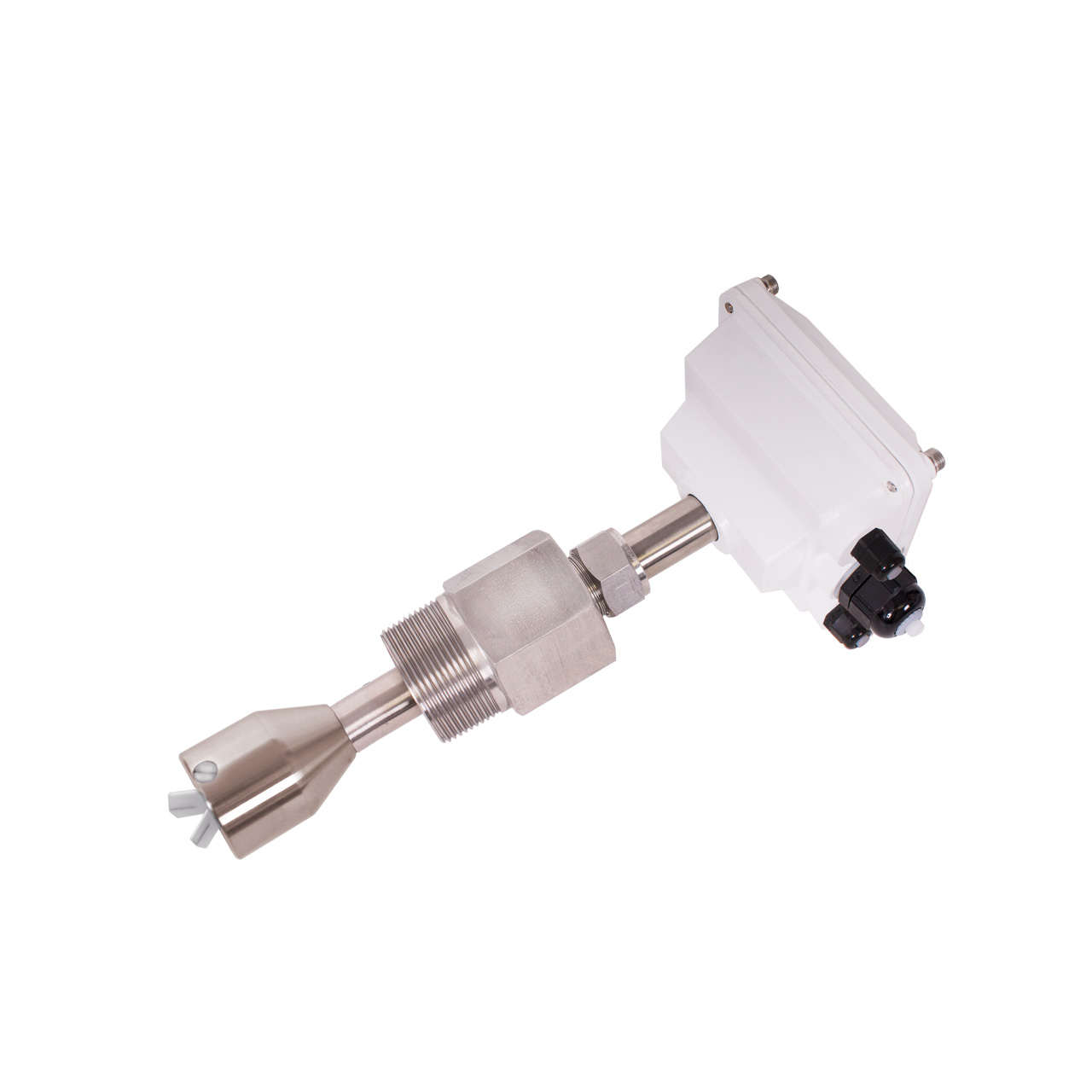SeaMetrics - Mechanical Paddlewheel Meter - IP100/200 - Adjustable Depth Insertion Paddlewheel