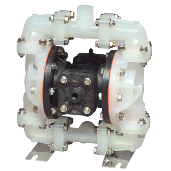 Sandpiper - 1/2 Standard Duty Ball Non-Metallic (Kynar/Santoprene) AOD Pump