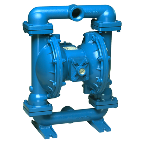 Sandpiper - 1 1/2 Standard Duty Metallic (Aluminum/Santoprene) AOD Pump