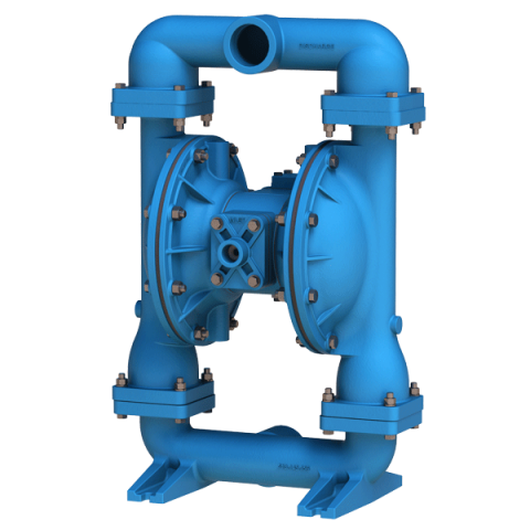 Sandpiper - 2” Standard Duty Metallic (Aluminum/Santoprene) AOD Pump